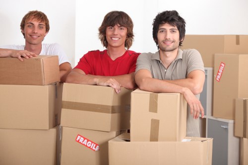 Professional furniture removals service in Stratford handling a home move