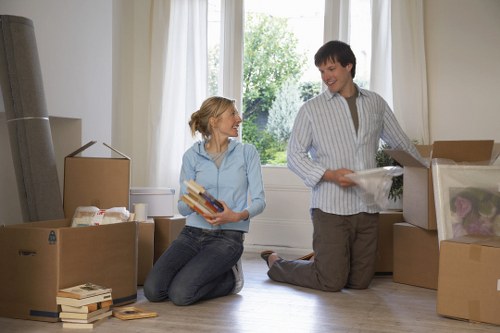 Business storage and setup support for office relocation services in Stratford