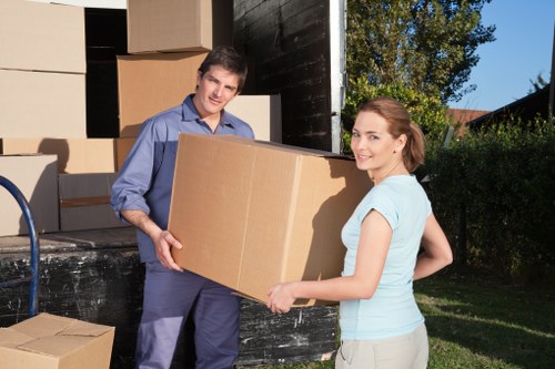 Commercial removals and office relocation service in Stratford